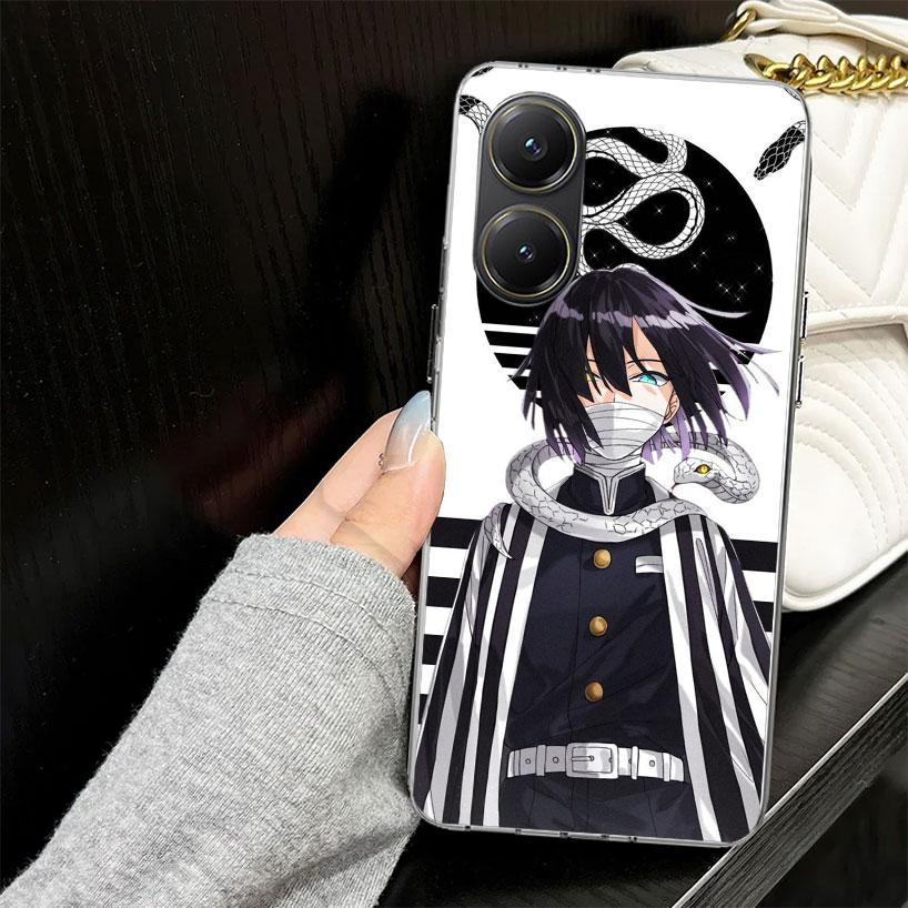 Iguro Obanai Demon Slayers Case for Xiaomi Poco X7 F7 Ultra X6 F6 F5 X5 Pro X3 Nfc Phone Cover X4 F4 Gt F3 M6 M5S M3 Silicone Fu