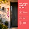 3D Raised Door Number Plaque Waterproof Address Number Sign House Number Stickers  Hotel