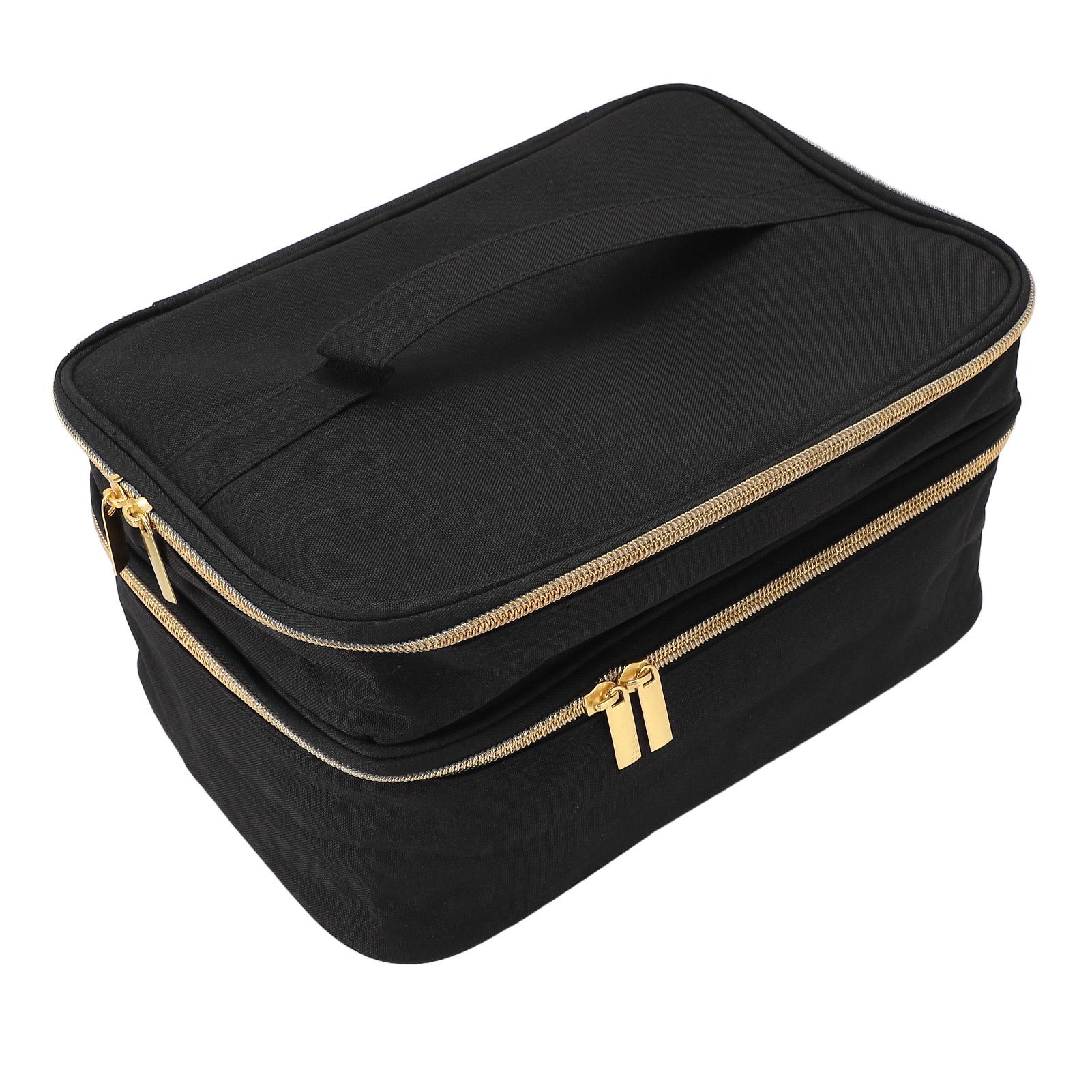 

Органайзер для швейных принадлежностей, двухслойный, с несколькими отделениями, водонепроницаемый, из полиэстера чёрный