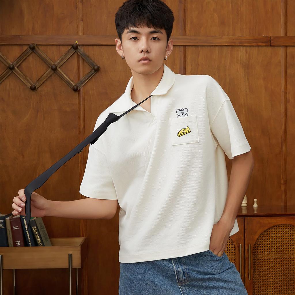 New Balance X SEIJI ANDY Polo Shirt Unisex White 5FD26272-IV