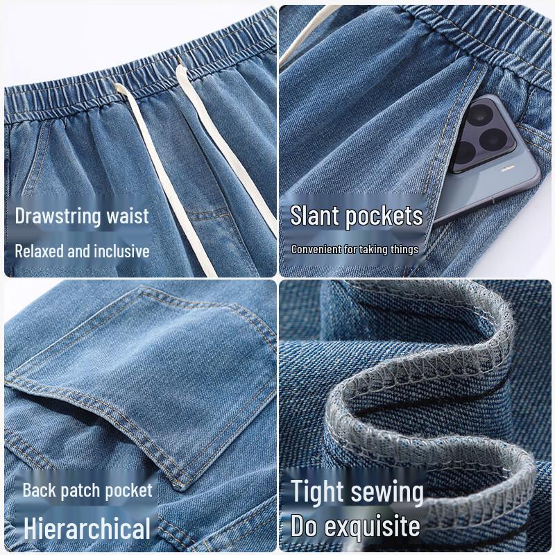 JEEP SPIRIT Men's Casual Straight-Leg Jeans