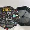 1pc Back to School Pattern Umbrella  Automatic Opening and Closing Umbrella, High quality Umbrella, Ideal Gift for Her 259