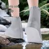 Outdoor Waterproof Mid-Tube Rain Shoe Covers