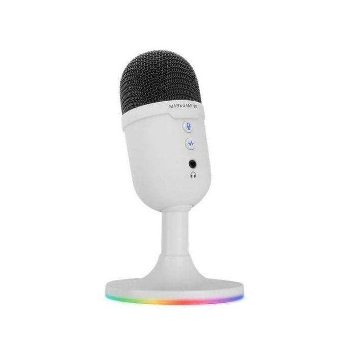 Microphone - MARS GAMING - MMIC-CX - Haute Définition 196kHz/24 Bits - Réduction Bruit ENC - Design Compact ARGB