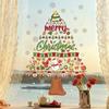 Christmas Decoration Glass Stickers, Christmas Tree Static Cling Window Stickers