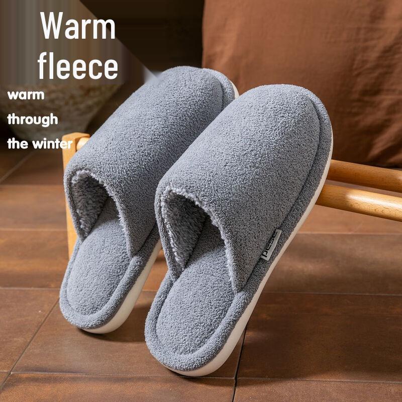 

Мягкие хлопковые домашние тапочки