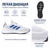 adidas Energyfalcon Pantofi de alergare casual pentru navetă, versatili, cu plasă respirabilă, cu gleznă joasă, pentru bărbați, adidași, alb, albastru, FW2382