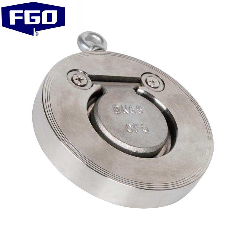 FGO 304SS Dual Plate Wafer Check Valve