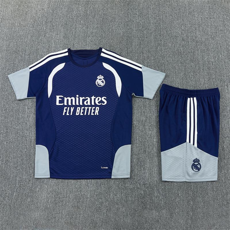 Brasile Arsenal Parigi Real Madrid Barcellona Spagna Chelsea Tuta da Allenamento Maglie da Calcio per Adulti Maniche Corte