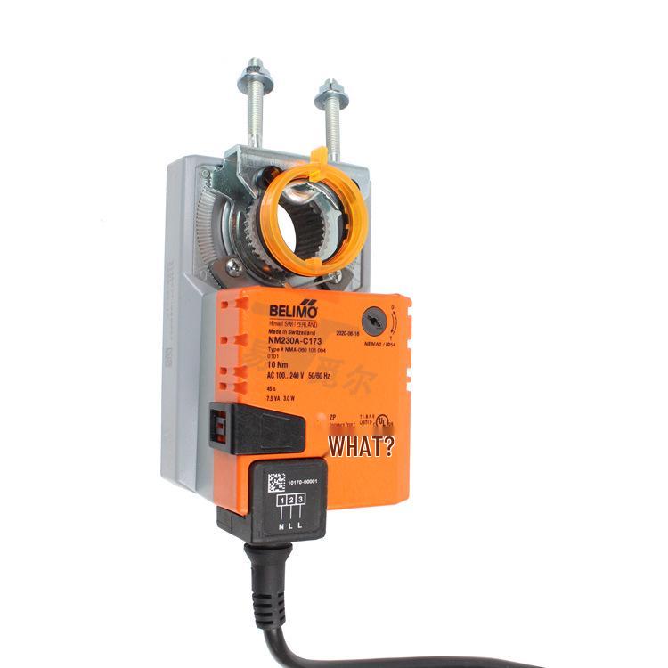 BELIMO Electric Air Damper Actuator NM230A-C173, 45s - Building Automation