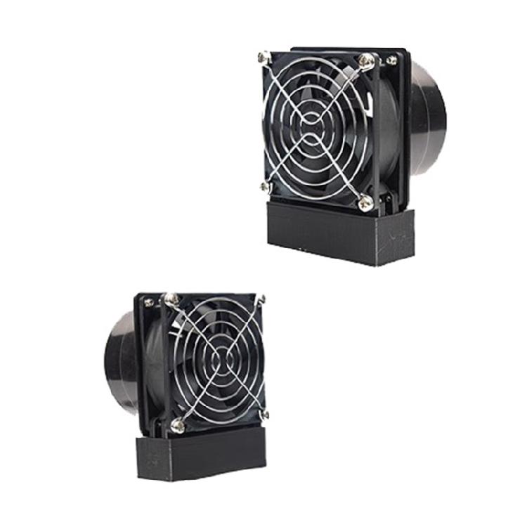 Solider ABS-Lüfter mit Metallgitterabdeckung 8cm Kanalanschluss 3 Geschwindigkeitsstufenregelung zur Verbesserung der Luftqualität in der Werkstatt