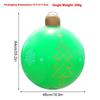 Nafukovací vánoční koule pro zahradní párty atmosféru dekorace