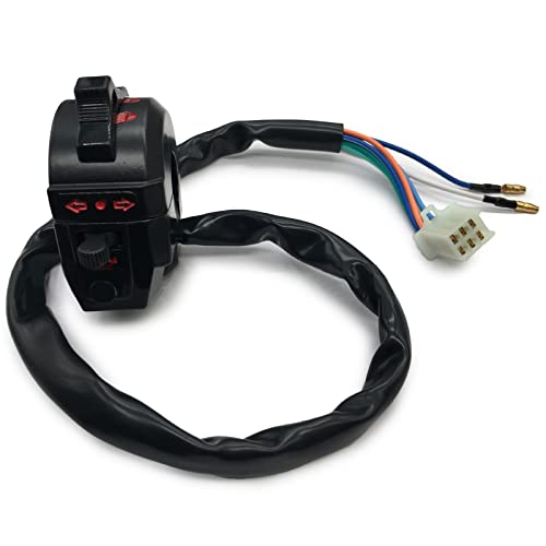 

Meliore Универсальный 22мм Тонкий Левый Переключатель Руля для Chari Ducks Monkey Gorilla Z50J AB27 CD50 CD90 CF50 Велосипед Мотоцикл Скутер Черный