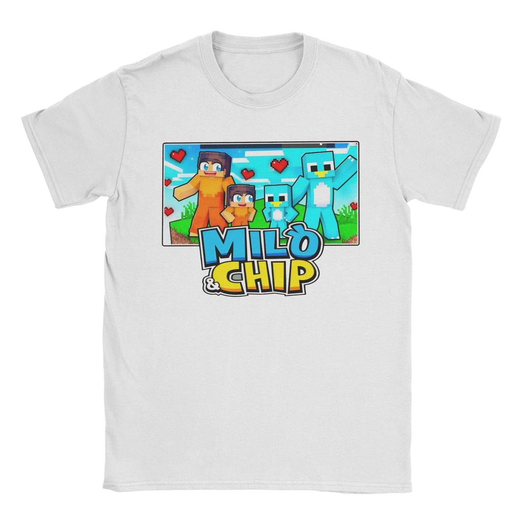 milo and chip Accessories Unisex T Shirt 100 Cotton Tee Printed Tshirt Clothing