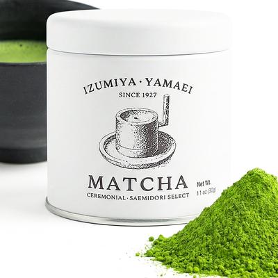 Yamaei Tea Shizuoka 30g Can Thin High Shop, Prefecture-produced Matcha, (for Tea, Quality, Additive-free)