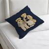 Cool Fashion BBear Fashion Square Pillow Case Durable Throw Pillow Cover for Sofa Couch Chair