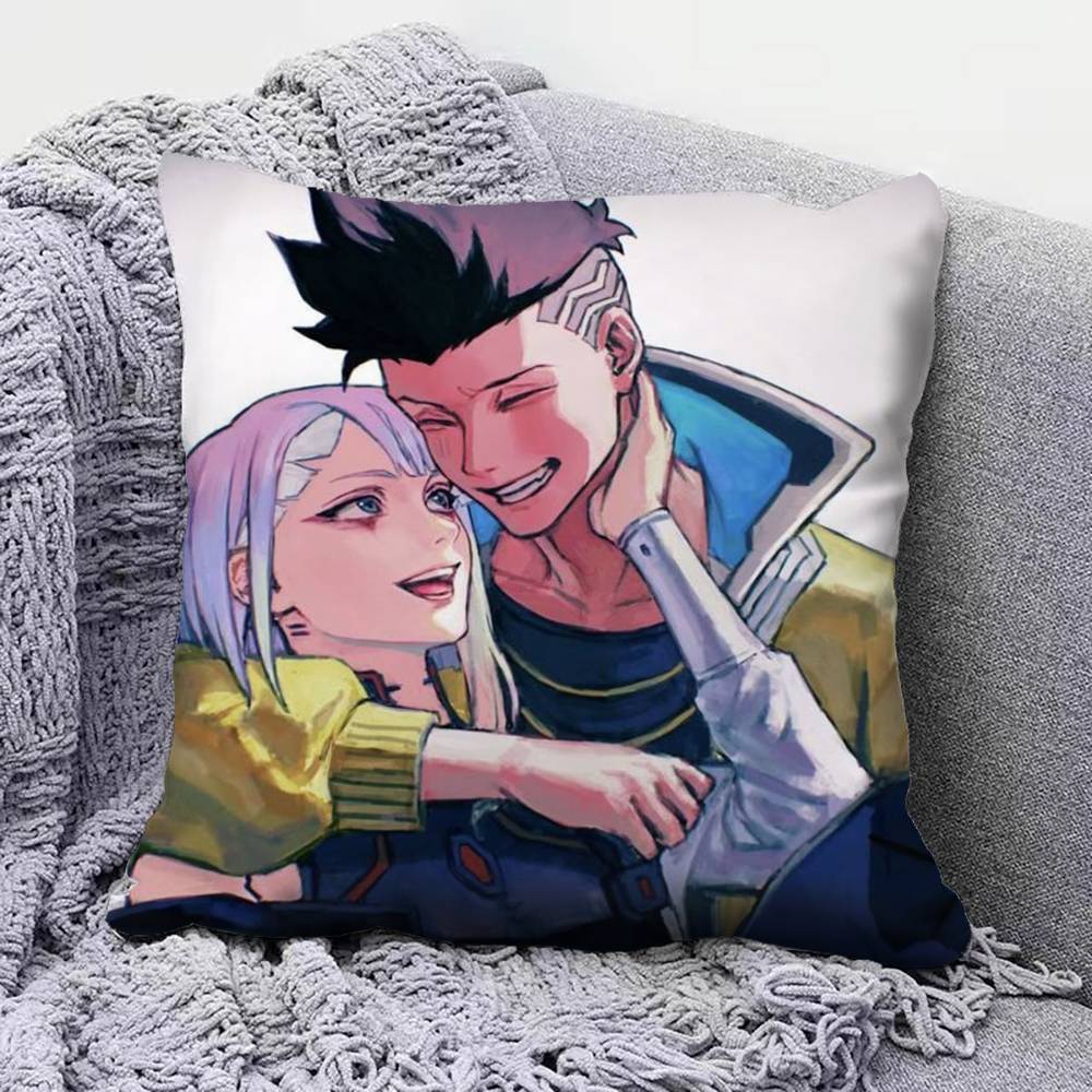 Lucy David Edgerunner Home Sofa Cushion Covers and Aecorative Custom Pillow Covers