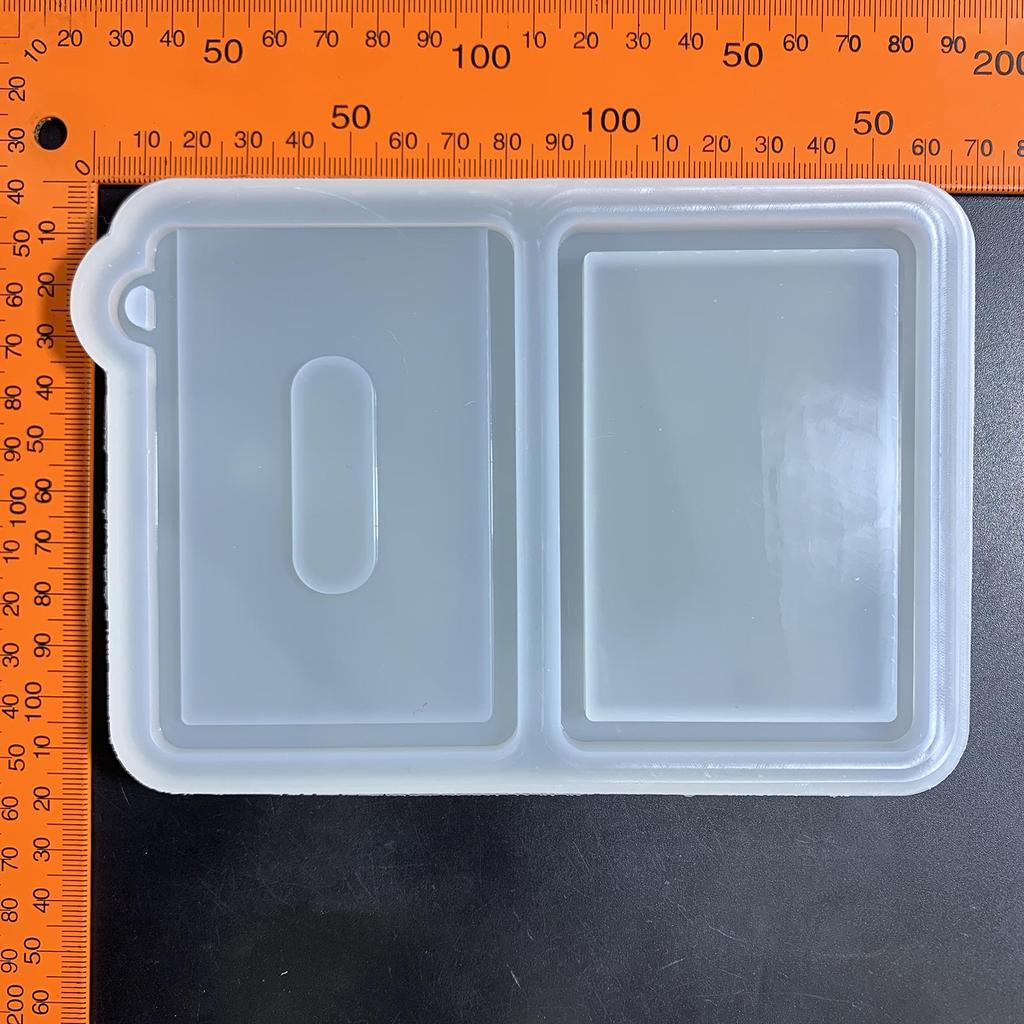 Quicksand Silicone Mold Resin Shaker Mold Guka Sleeve Casting Resin Epoxy Mold for DIY Pendant Keychain Jewelry Making