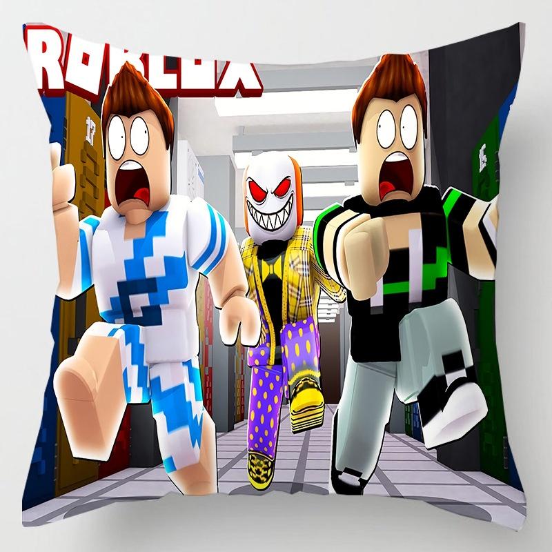 Cozy Roblox Themed Pillowcase For Sofa And Car Decor