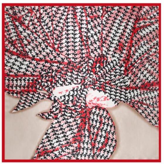 New Oil Painting Floral Print Women Silk Scarf Large Square Scarves Female Bandana Fashion Ladies Hijab Kerchief Scarves