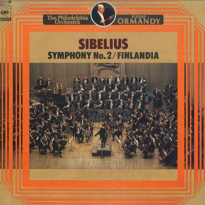 LP Record EUGENE ORMANDY, PHILADELPHIA ORCHES - Sibelius Symphony No. 2,  Finlandia SOCT17 CBS SONY - Japan Classical Used
