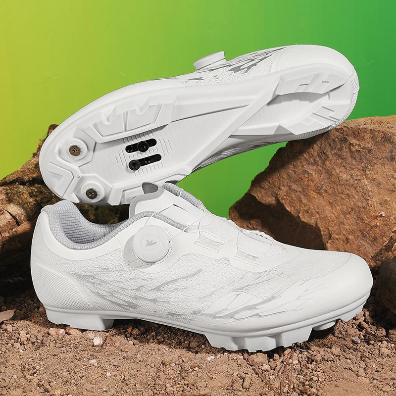 Sapatos de Ciclismo de Estrada Masculino Respirável Verão Travas de Bloqueio Automático Antiderrapante Sapato de Bicicleta de Montanha Masculino Sneaker de Corrida spd Leve