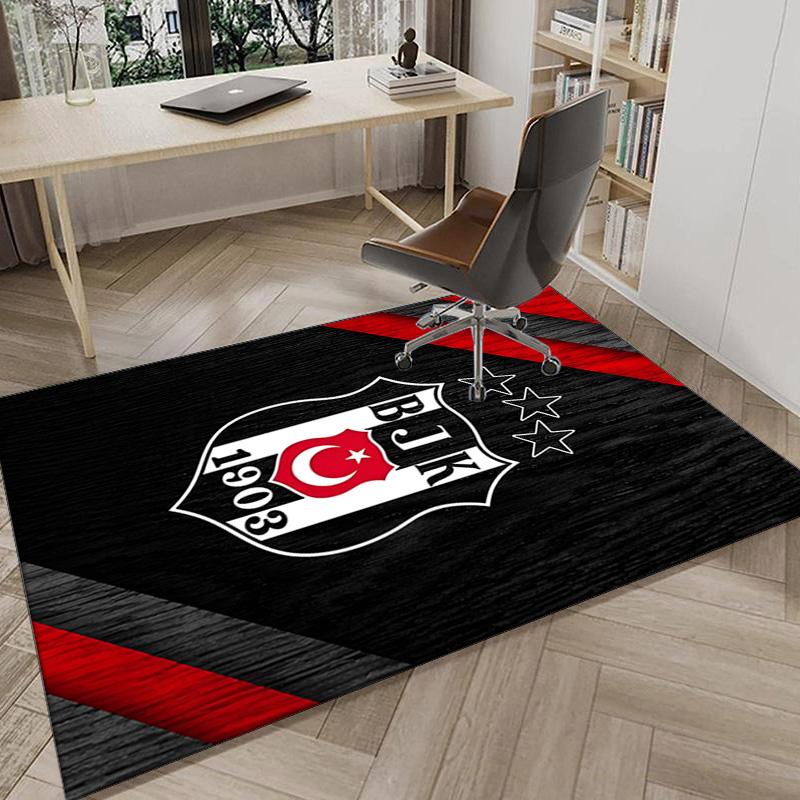 Besiktas Crest Legacy 1903 Area Rug Office rug, Chair Rug, Decor Carpet Livingroom bedroom Mat, Large Size Fan gifts Christmas gifts