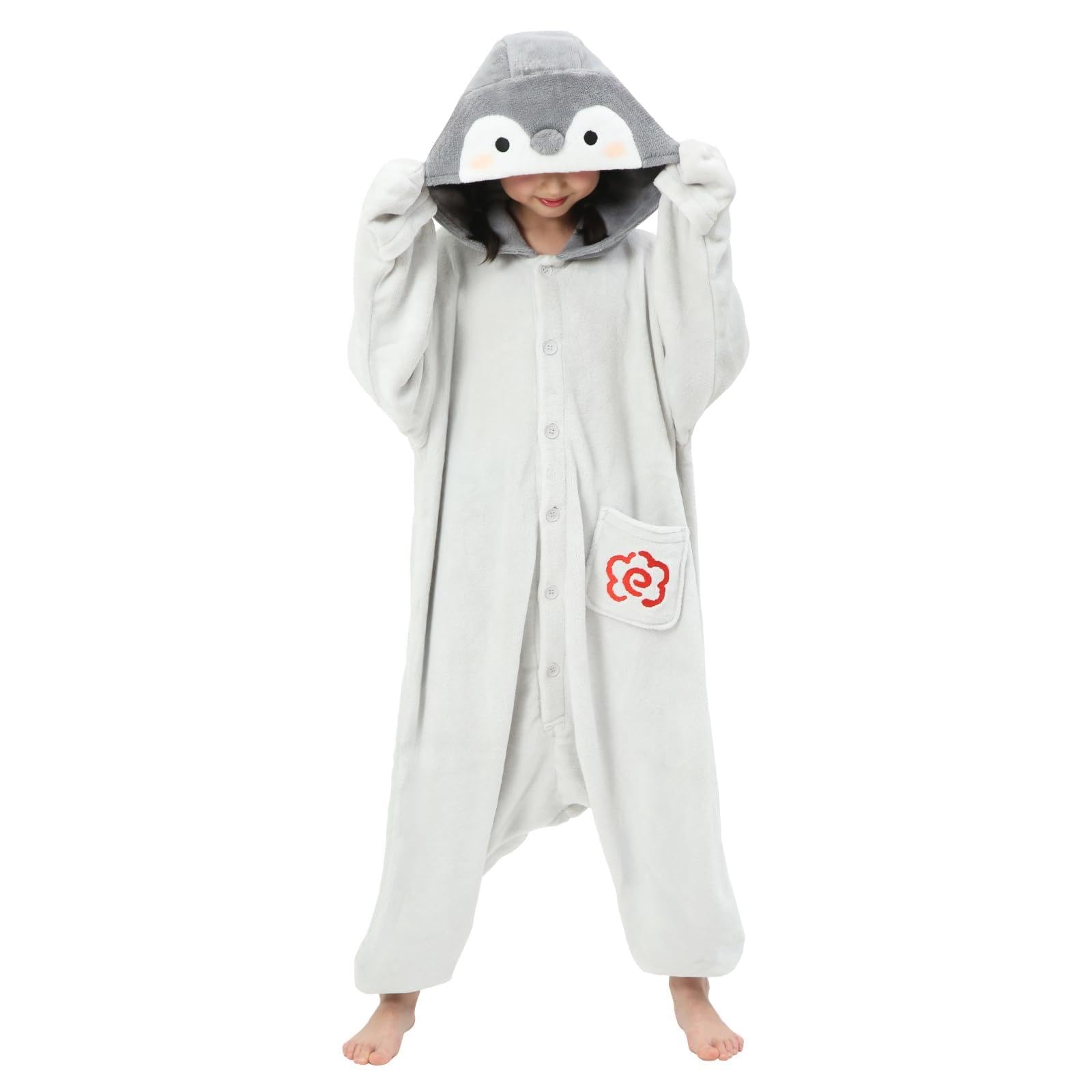 [SAZAC] Koupen-chan Character Costume for Children, Fleece, One Size Fits All [szc376fGY110]