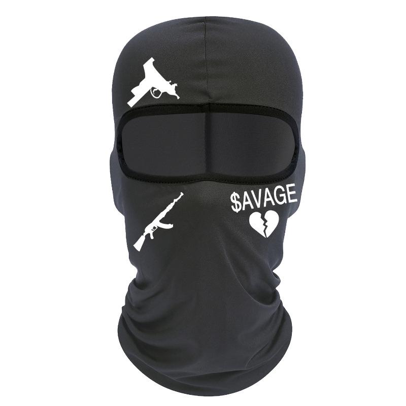 Atmungsaktive Sommer-Gesichtsmaske: Sonnencreme Sturmhaube für Radfahren, Klettern, Motorradfahren und Outdoor-Sportarten