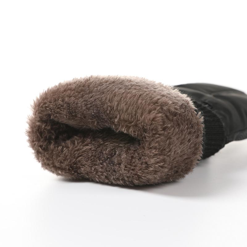 Ski Gloves Plus Velvet Thickened Warm Adult Outdoor Cycling Windproof Waterproof Non Slip Touch Screen Autumn and Winter Gloves