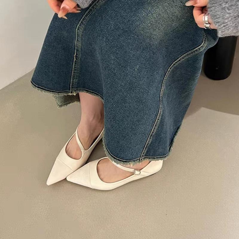 Fashion Fashion Mary Jane Shoes Woman 2024 Casual Female Sneaker Pointed Toe Autumn Flats Heel Shallow Loafers Casual Oxford Brand Muje