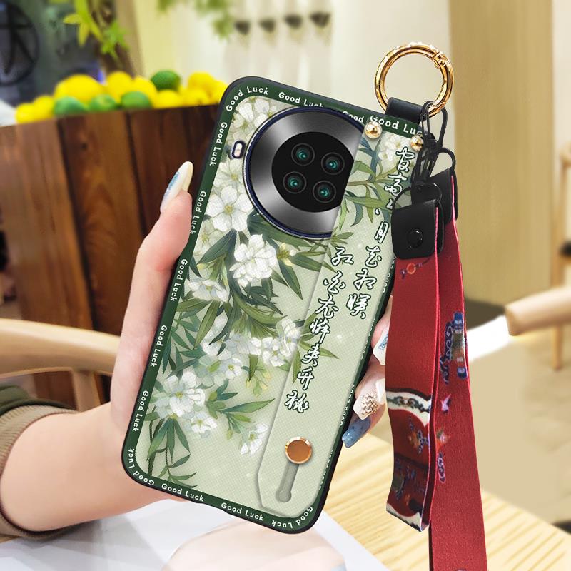 Für Mama Handschlaufe Handyhülle Für Cubot Note20 Schutz Staubdicht Rückseite Abdeckung Ring Ältere Dame Ständer Stoßfest