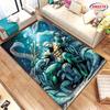 DC Aquaman Koberec Nové Vydání! Protiskluzová Zvuková izolace,Koberec do obývacího pokoje, ložnice, k posteli a do kancelářských prostor, Pratelná podložka