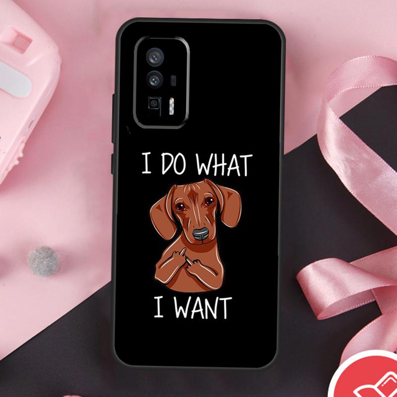 Dachshund Dackel Dog Case For POCO F6 X6 X3 X5 M6 Pro F3 F5 M5s Xiaomi 14 Ultra 13 12 Lite 11T 12T 13T Pro Cover