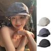 Vintage Octagonal Cap Newsboy Peaked Hat Korean Plaid Beret  Women