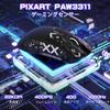MAMBASNAKE X ATTACK SHARK X11SE Gaming Super Wireless 59g PAW3311 22000 DPI 1000Hz Polling Dual Stickers for Mouse, Light, 3-Mode Connection