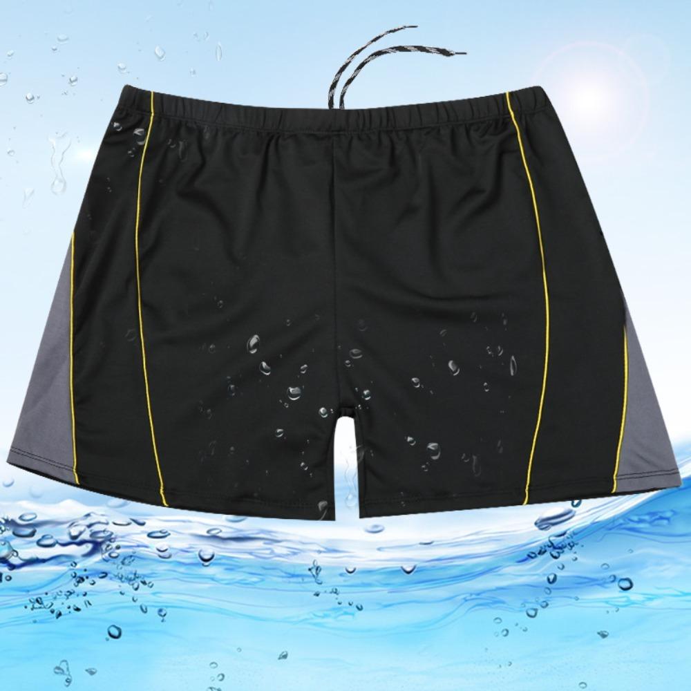 Swimming Pool Men Swimsuit Shorts Men Beach Pants Quick Drying Swimsuit Big Size Swimming Trunks