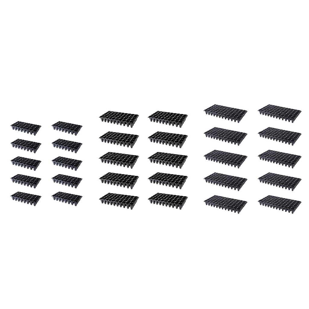 10x Seed Starter Tray 54x28cm Multipurpose PP Material for Hydroponic Germination Accessory