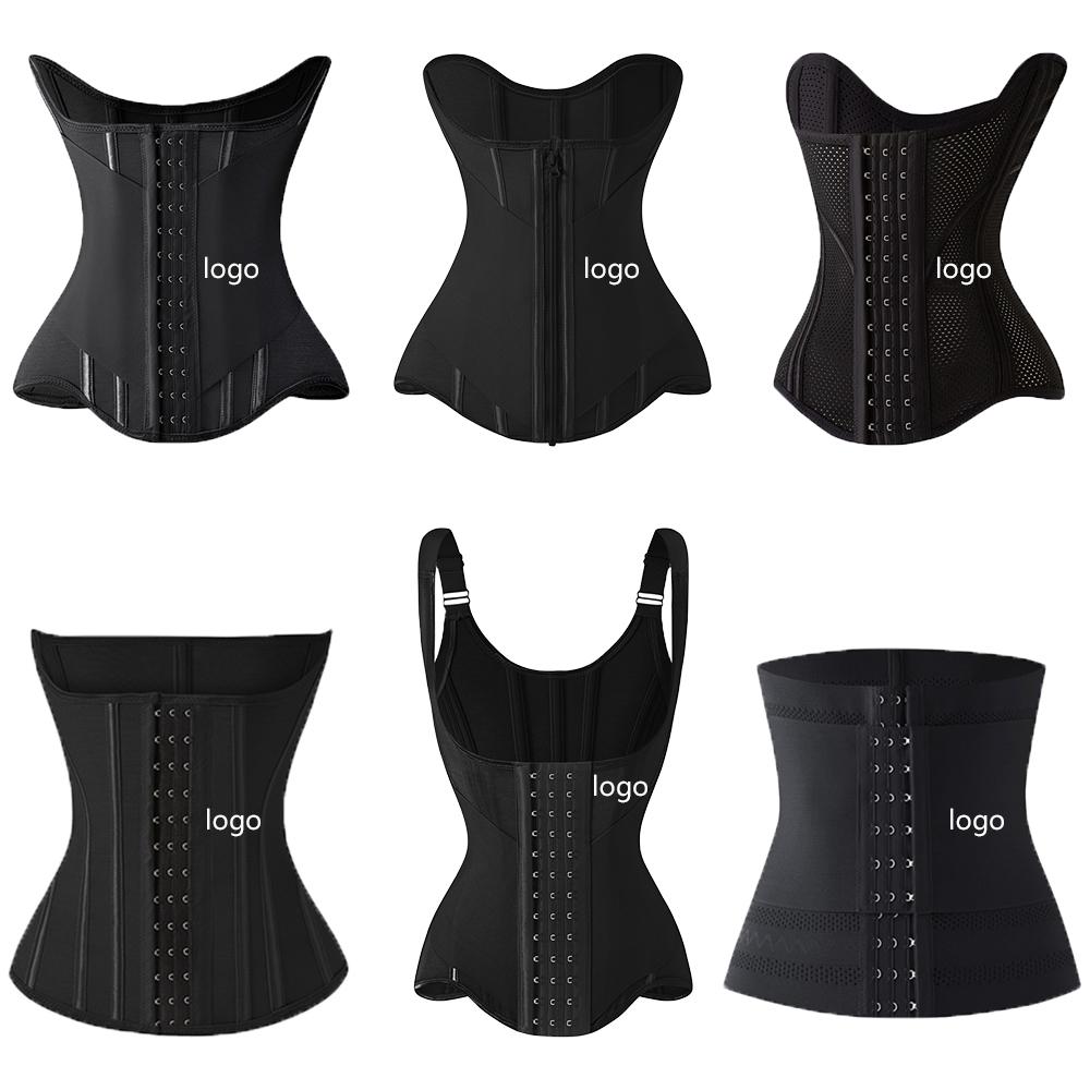 Everyday Colombian Waist Trainer Corset Double Compression Body Shaper Steel Bones for Tummy Control Slimming Flat Breathable