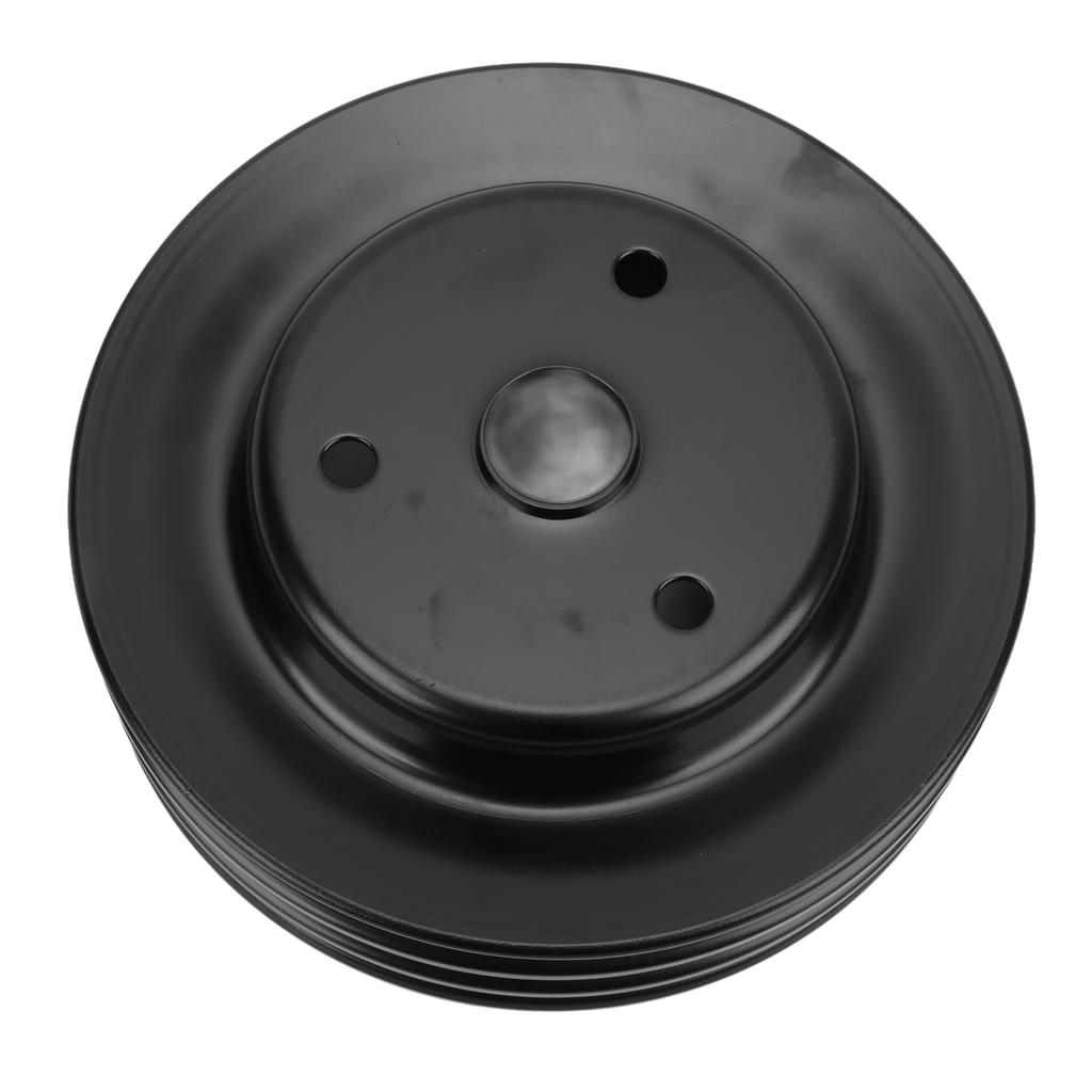 LWP Long Water Pump V Belt Pulley Crankshaft Pulley Replacement for Chevy SBC 262 350 400 Engine