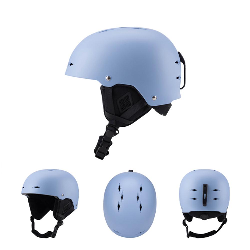 Winter Ski Helmet Unisex Snow Helmet Integrated Sports Safety Helmet Shockproof Ski Protective Helmet Adjustable for Men Women