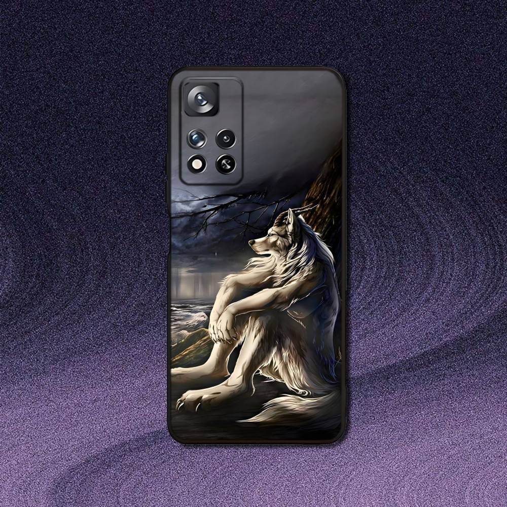 

Alpha Wolf Sigma Phone Case For Samsung S 25,24,23,22,30,21,10,9,Ultra,Plus,Lite,FE,4,5G Black Soft Case Samsung S235G