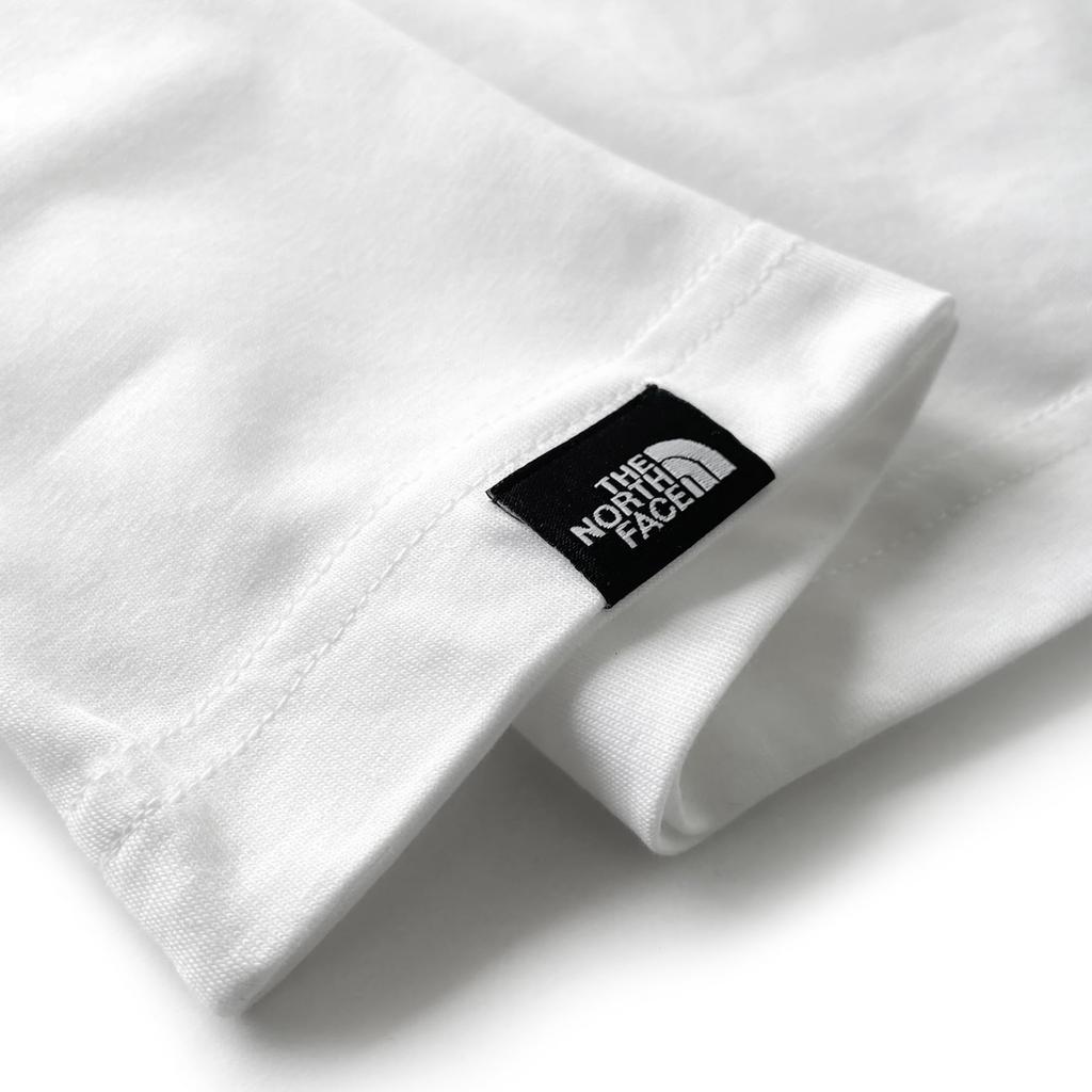 North Short Sleeve White Simple Dome Tee NF0A87NG Size TNF White [The Face] Men's 2XL, [Used]