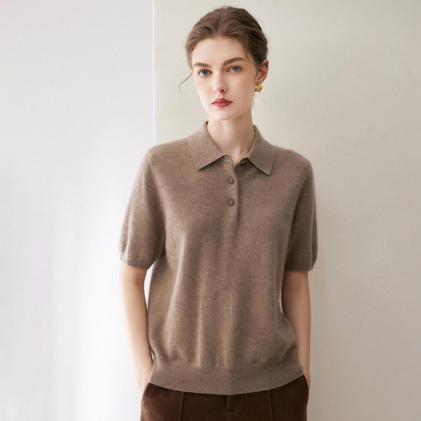 2026 Autumn Cashmere Women`s Commuter Polo: