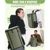 Gym Backpack with Gym Belt Holder for Men and Women Waterproof Travel Backpack with Shoe Compartment and Laptop Compartment