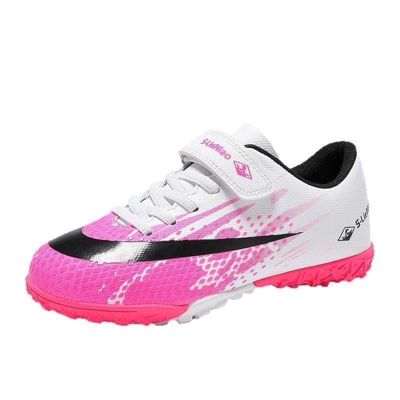 Football shoes children's men's student broken nails artificial grass women's professional game training new shoes light