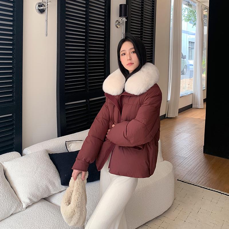 Autumn Winter Thicken Warm Parka Women Casual Sweety Solid Color Big Pocket Loose Jackets Outwear
