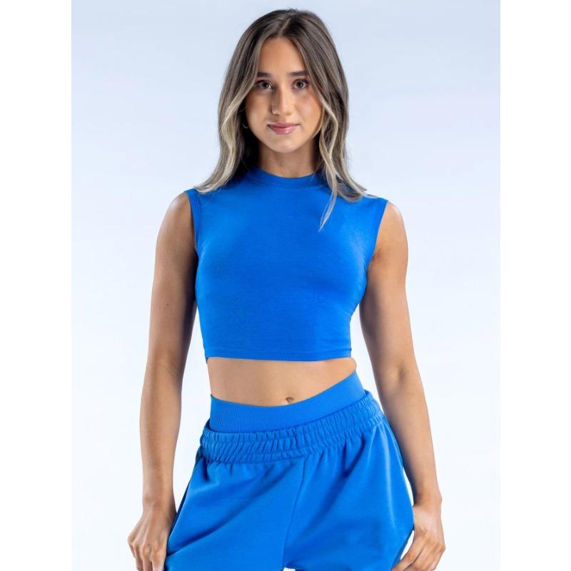 

DFYNE Спортивный жилет для йоги с плоским вырезом, без рукавов, с круглым вырезом, полная экстинкция, супермягкий нейлон, для фитнеса, для улицы XL