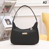 Lichee Leather Women Shoulder Bag Retro Solid Color Hobos Handbags Leisure Underarm Armpit Bag  Exquisite Shopping Bag