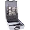 Cutting Tool - Alpen - Drill Bit Set for Metal - 19 Pieces - Cylindrical Shank - Alloy and Non-alloy Steel